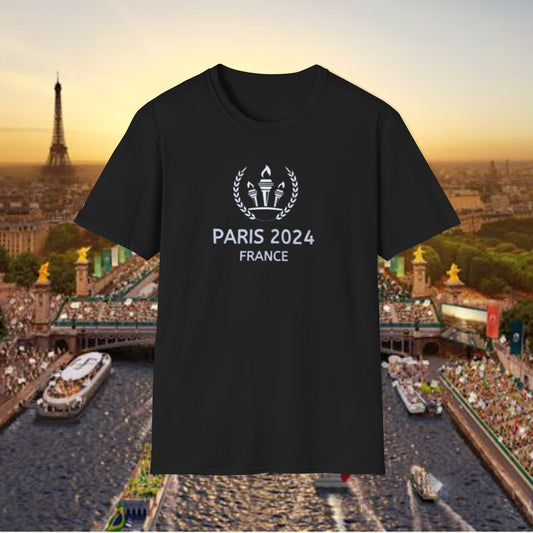 Paris 2024 Eco-Friendly Olympics T-Shirt: Sustainable Olympic Apparel