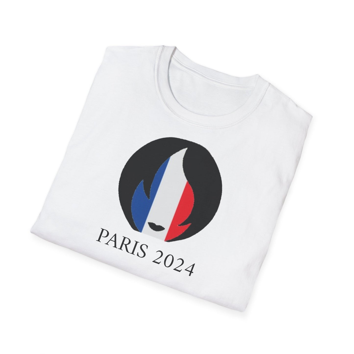 Limited Edition Paris 2024 France Flag T-Shirt - Rudere Brand Official Olympic Apparel