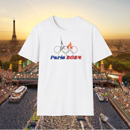 90s Design Paris 2024 Olympics Shirt