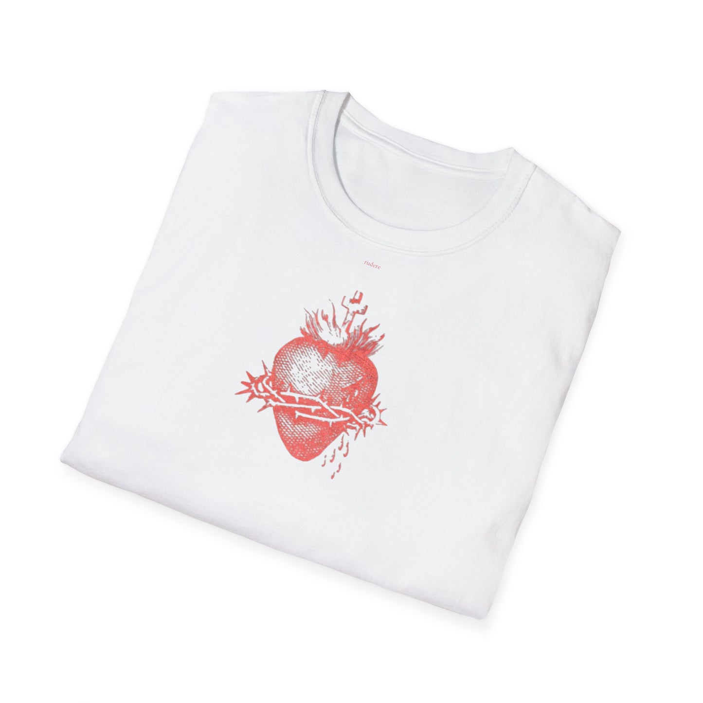 Holy Heart T-Shirt by Rudere -Streetwear Fashion