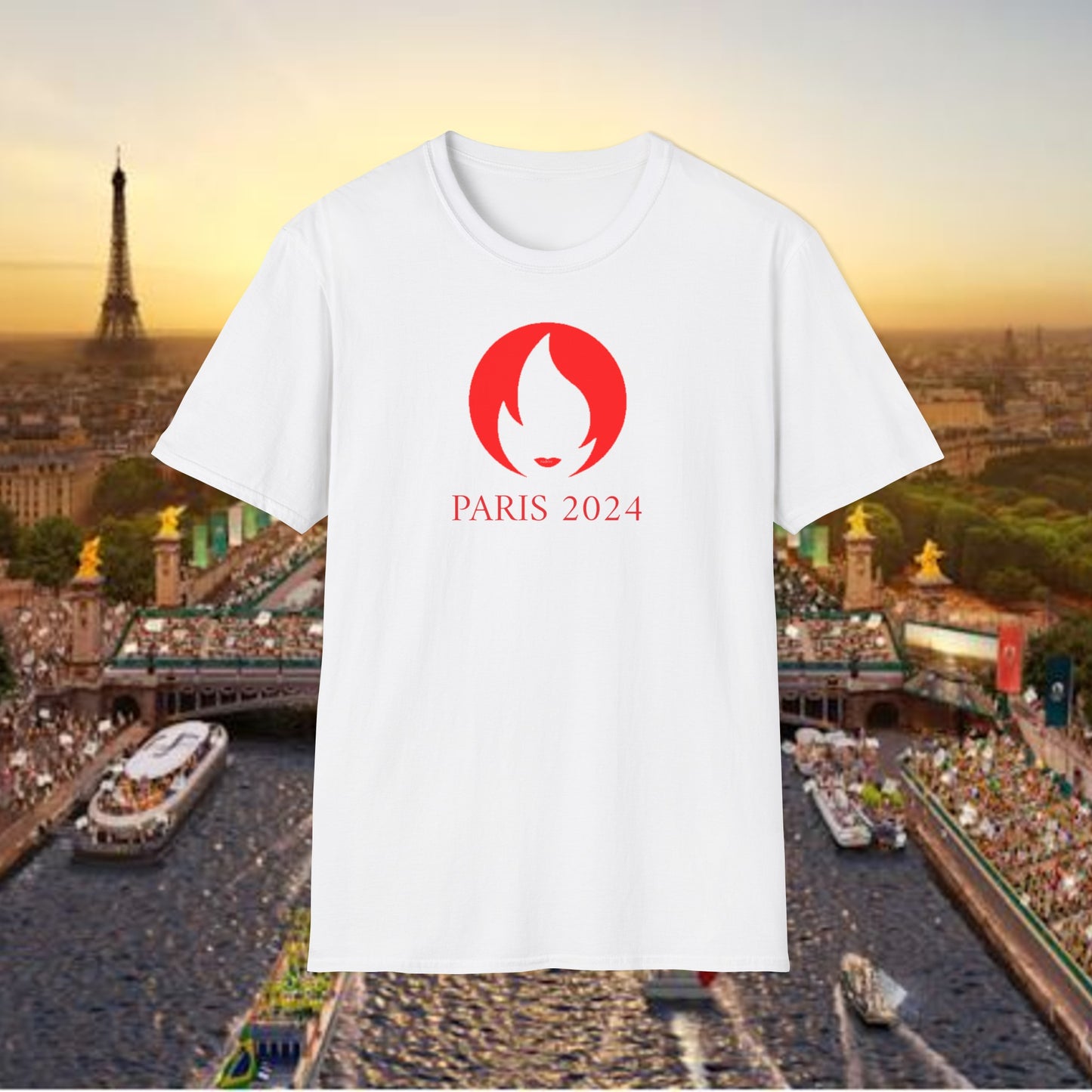 Paris 2024 Olympics Limited Edition T-Shirt  by Rudere